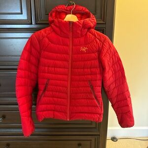Arc'teryx Red Puffer Jacket